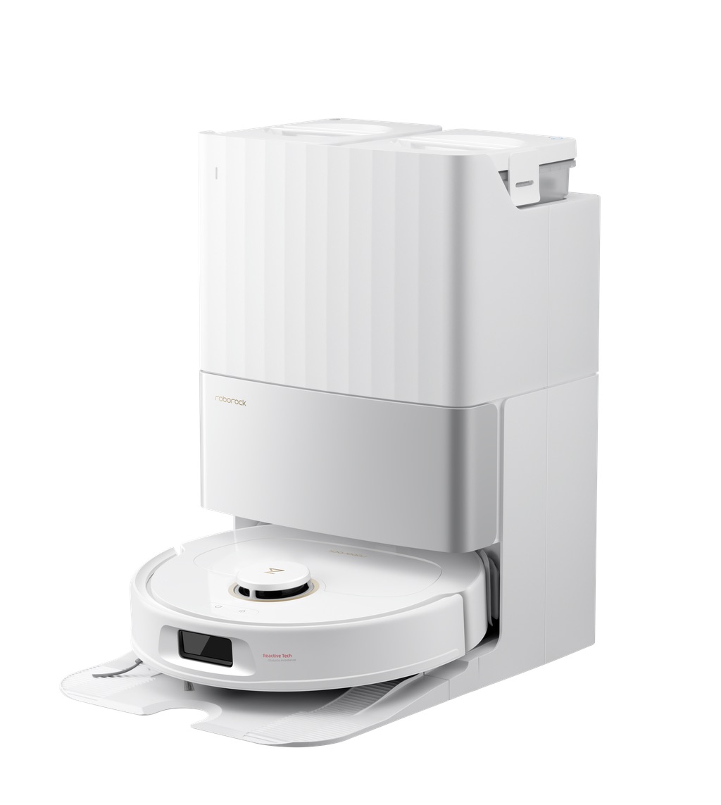 Roborock - Robotic Vacuum Cleaner+Empty Wash Fill Dock MODEL:RRE0PEE+EWFD36HRR,PID:QVRRS02-00 (White)
