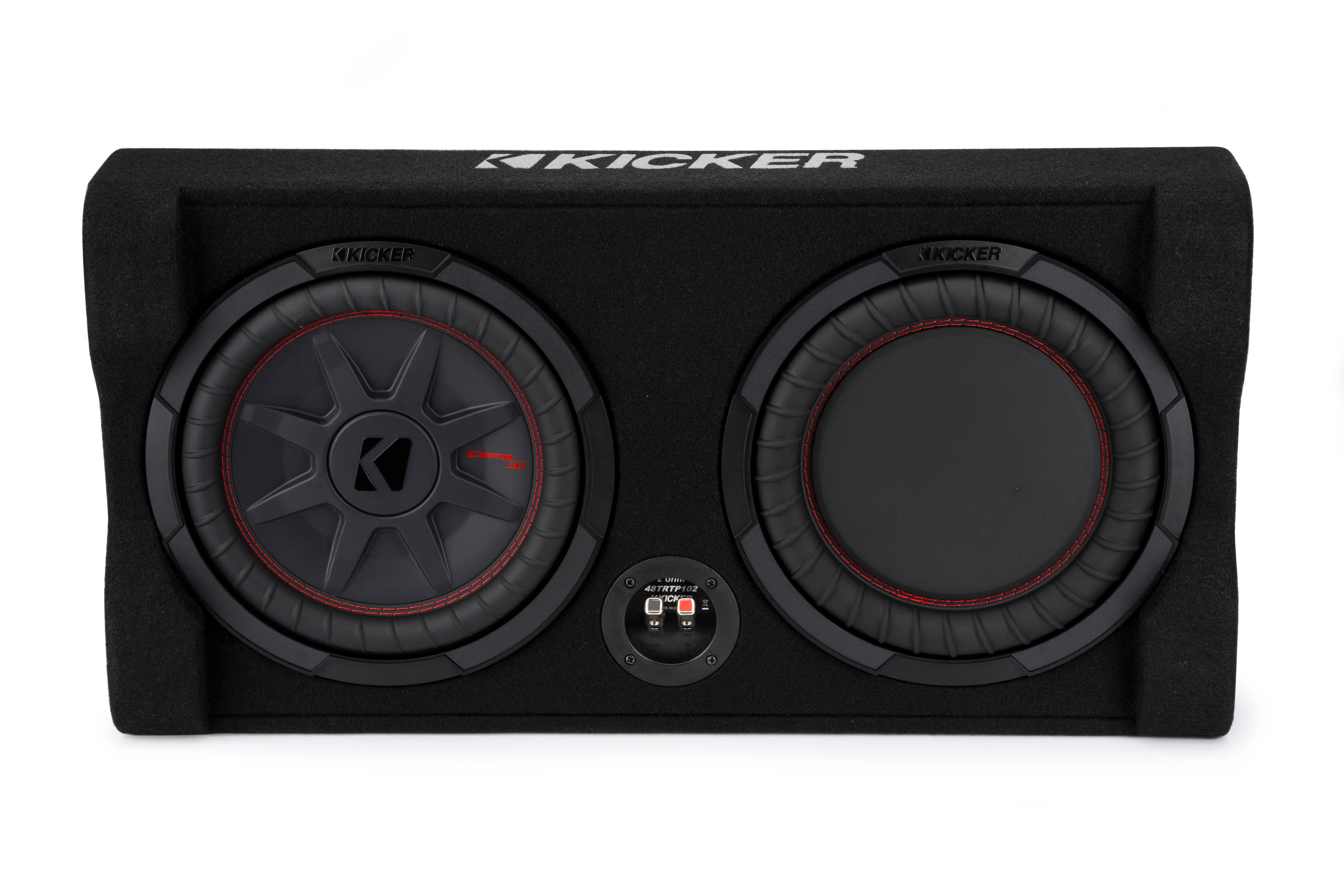 Kicker 48TRTP102 10INCH DOWN-Firing Loaded Subwoofer Enclosure