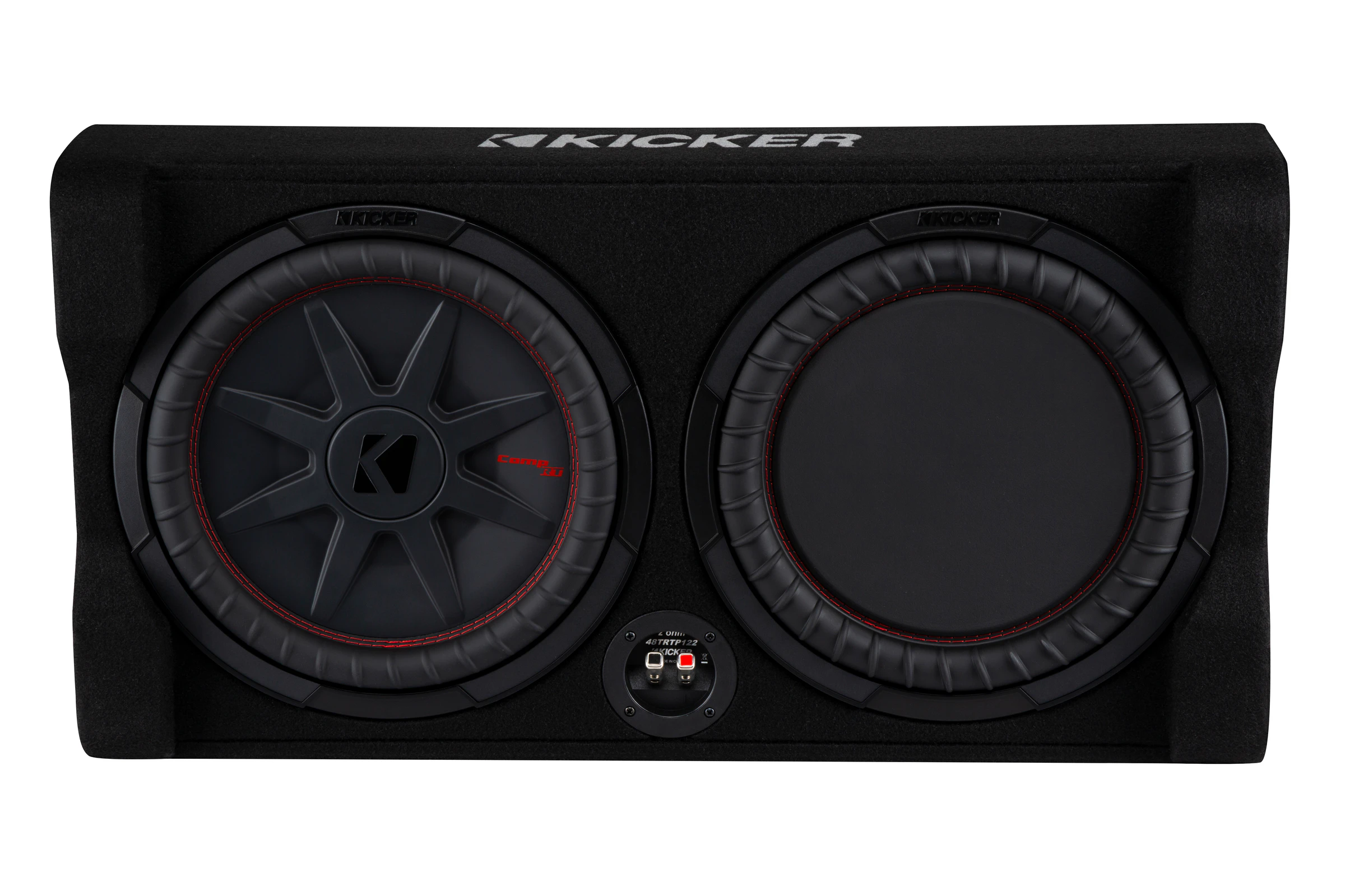 48TRTP122- Kicker 48TRTP122 12INCH DOWN-Firing Loaded Subwoofer Enclosure