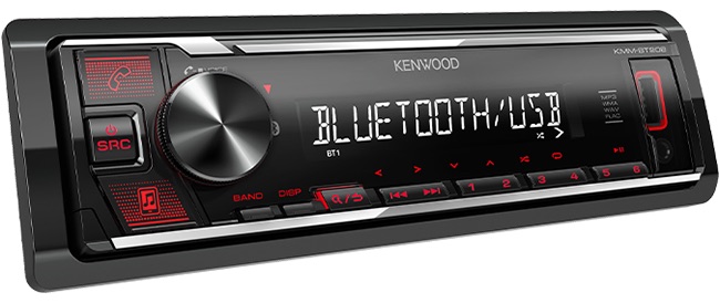 KMM-BT208- Kenwood KMM-BT208 Digital Media Receiver WITH Bluetooth