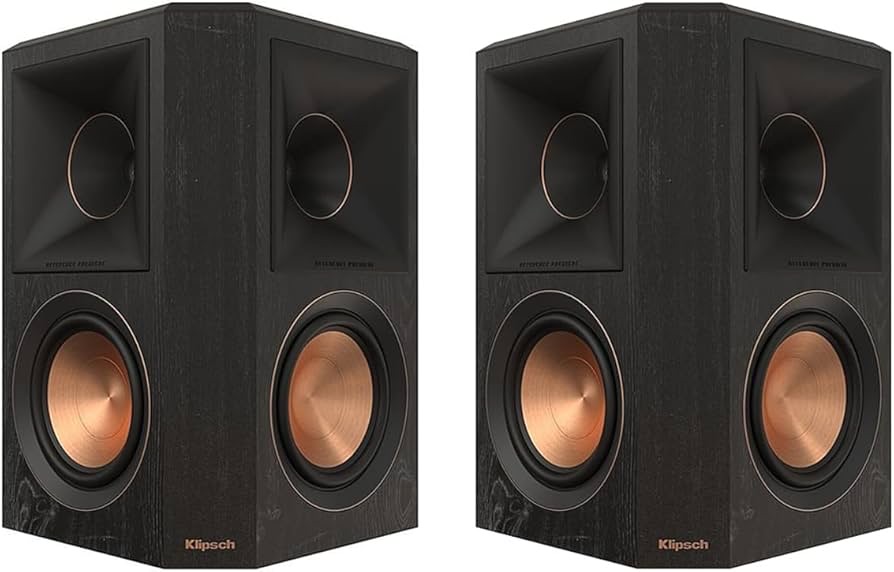 Klipsch - 1070020 - Reference Premiere RP-502S II Ebony Surround Speaker