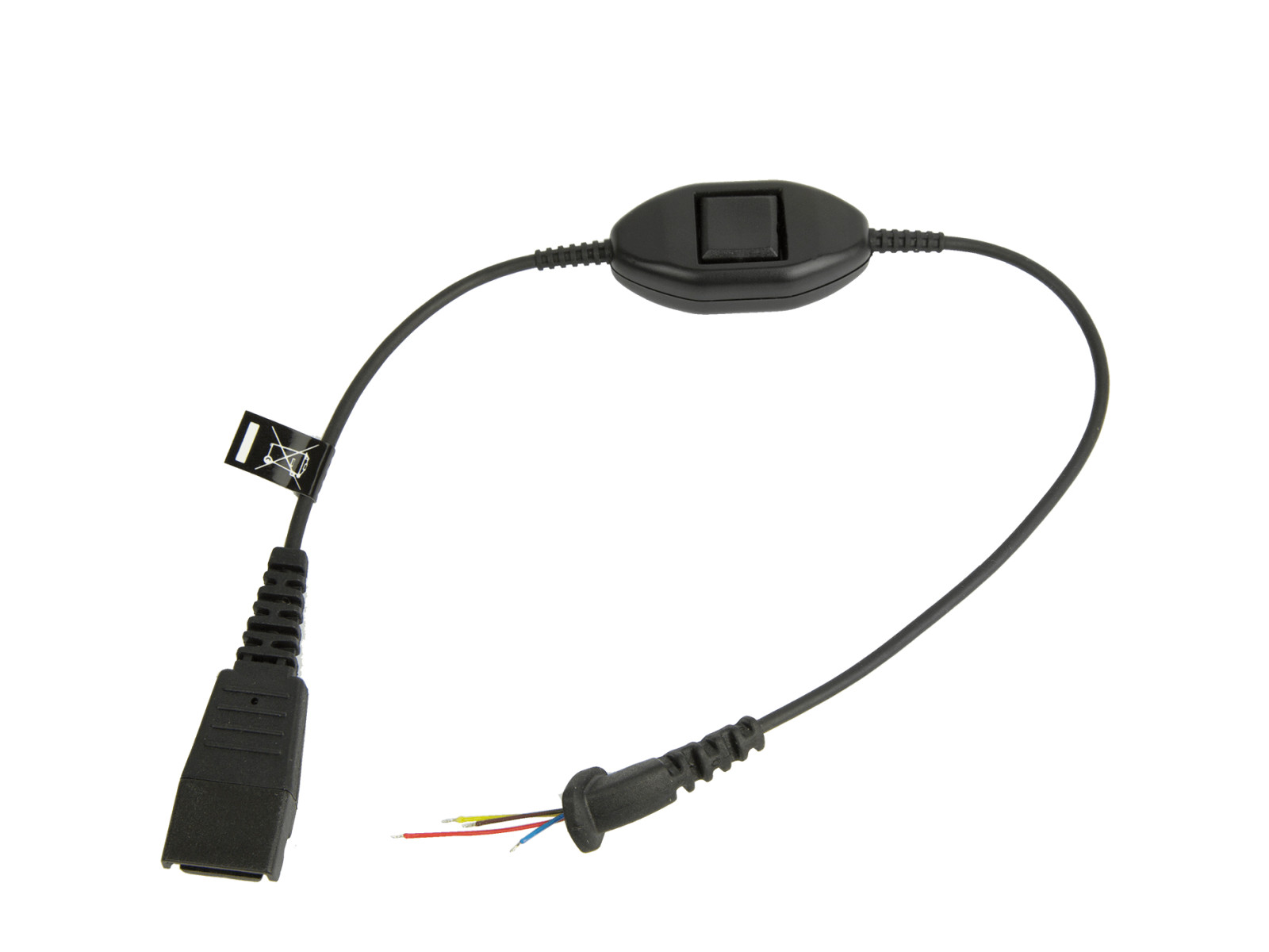 Jabra - QD CORD FOR Ascom MUTE Function