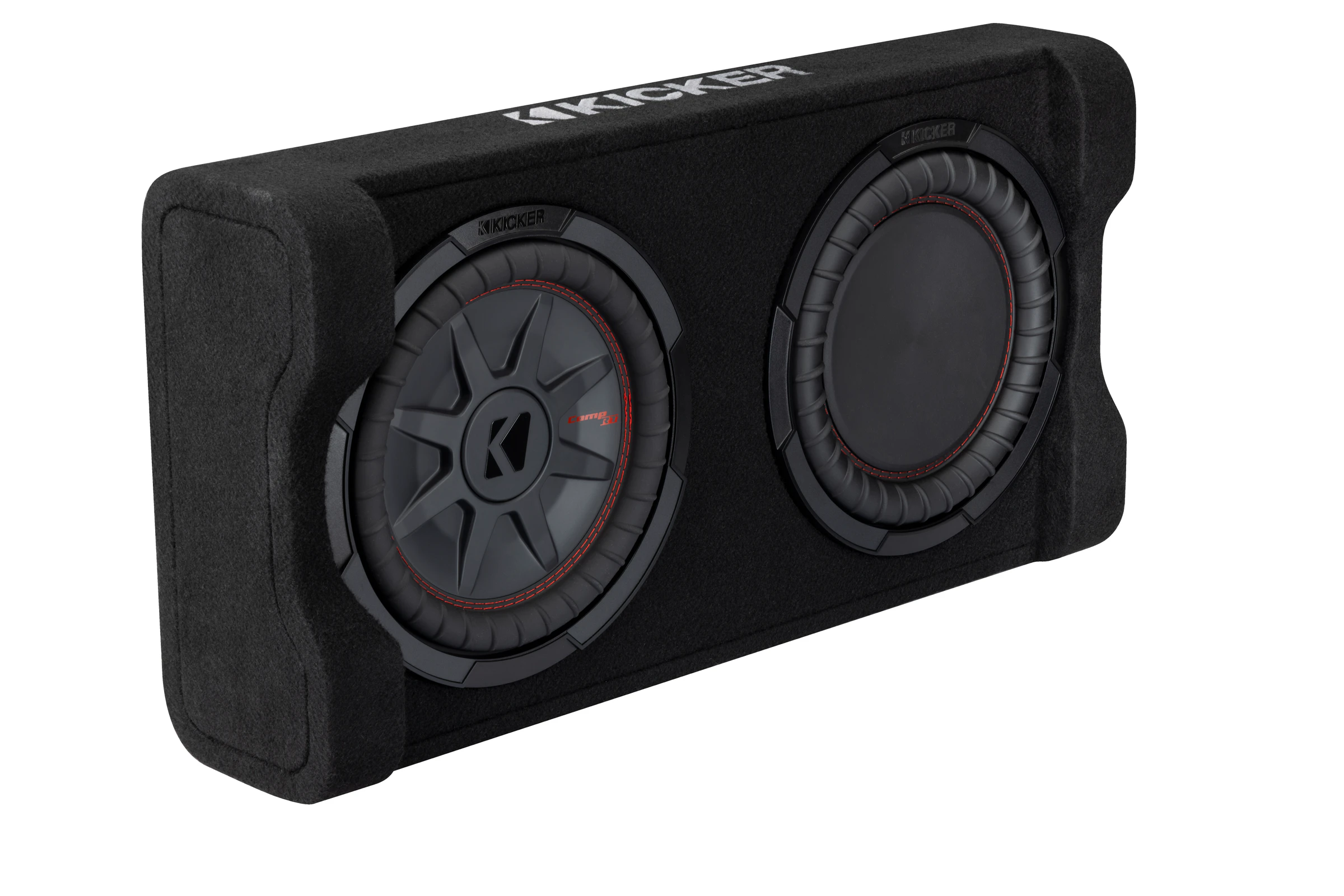51PTRTP10- Kicker 51PTRTP10 10-INCH Comprt 2-OHM 400W Powered DOWN-Firing Subwoofer
