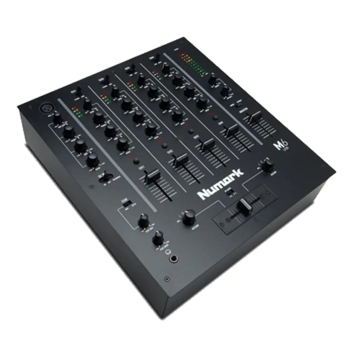 4 Input Channels WITH GAIN. 3-BAND EQ AND LED Metering