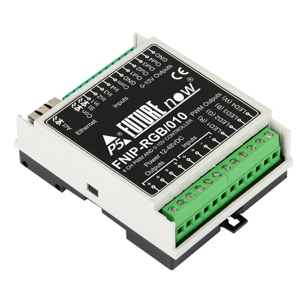 P5 - FNIP-Rgb&010 - 4 Channel LOW Voltage Rgb(w) Dimmer AND 0-10V Outputs