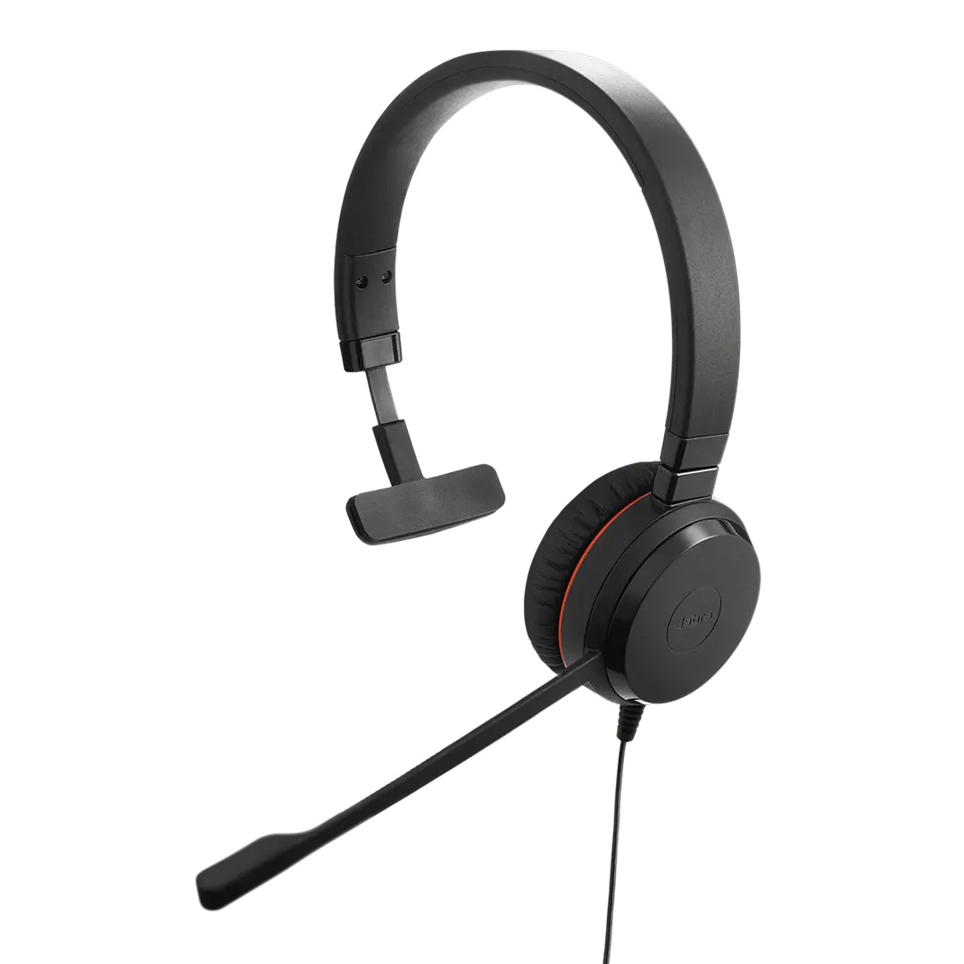 Jabra - Evolve 20 SE. MONO MS. USB C/a Adapter. Leather