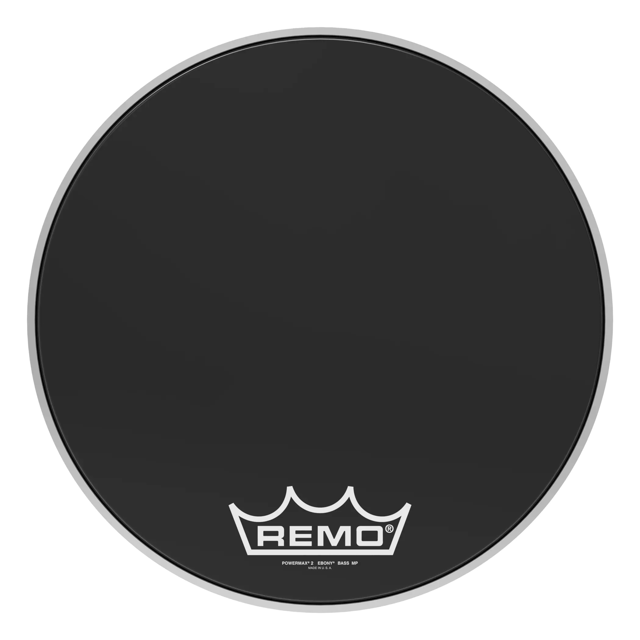 Remo PowerMax 2 Ebony 18IN Marching Bass Drum Head