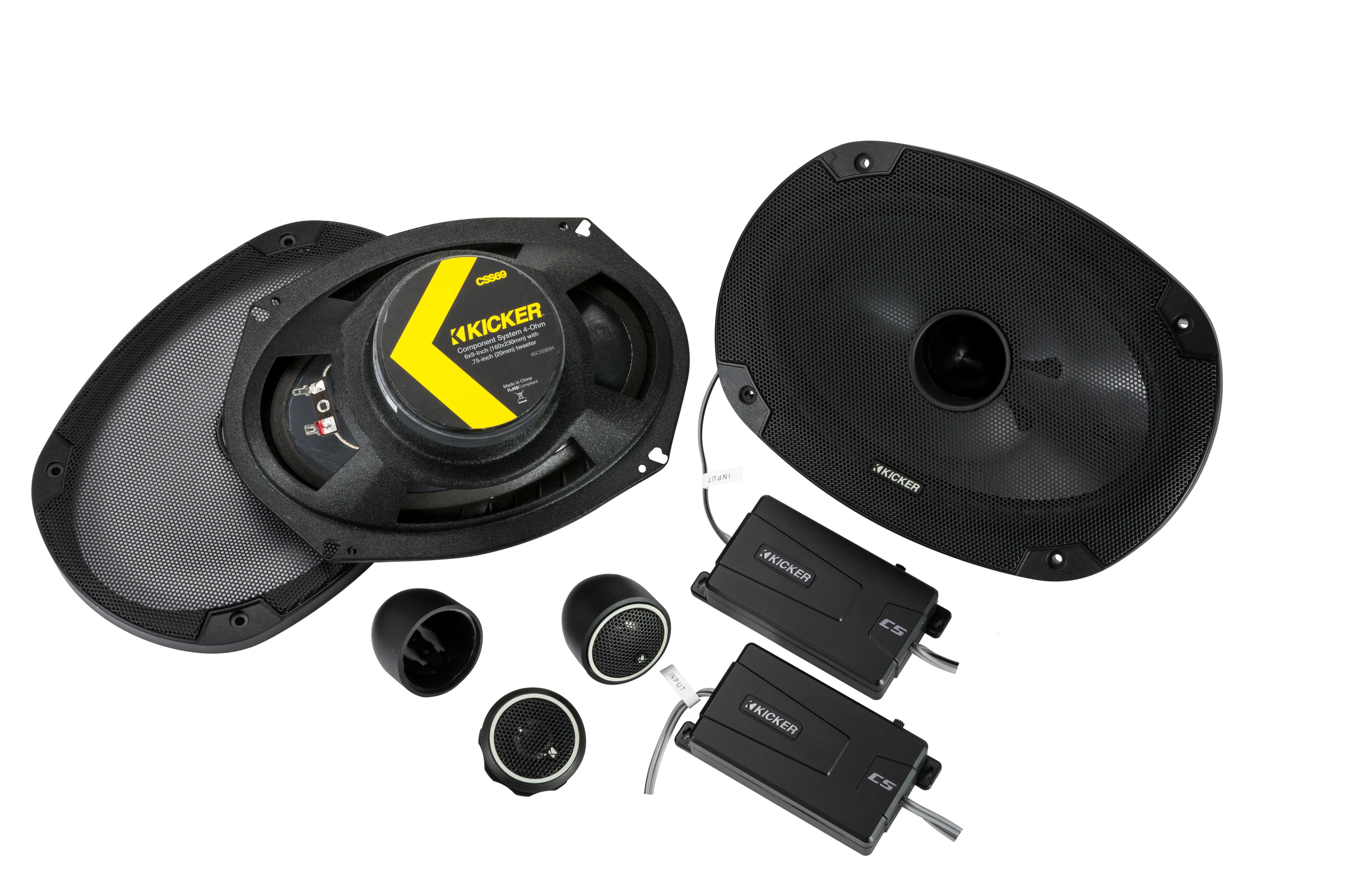 Kicker 46CSS694 6x9 CS Component Speakers