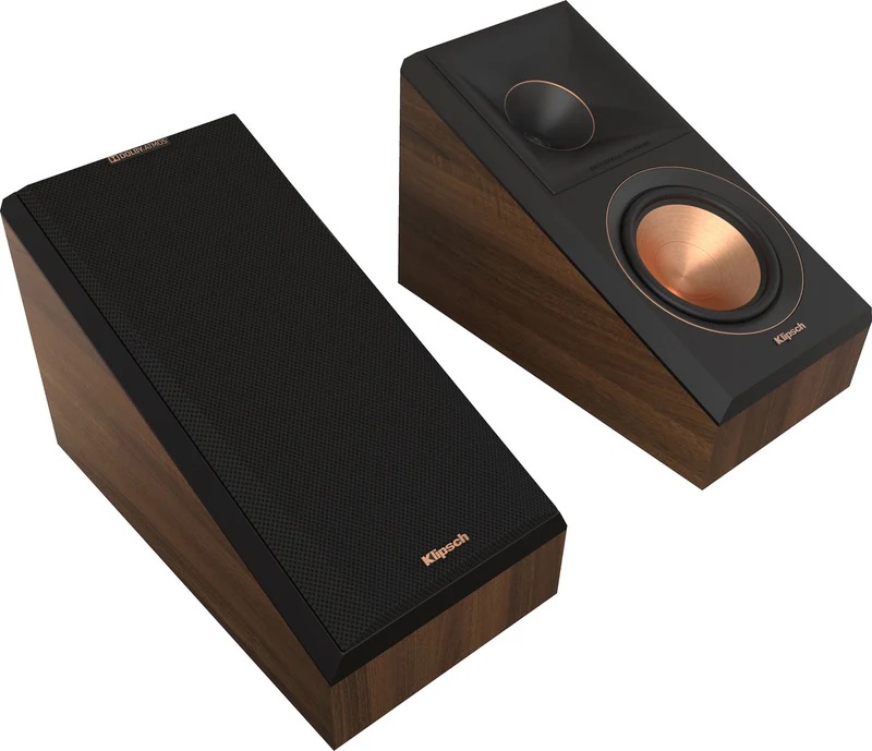 Klipsch - 1070045 - Reference Premiere RP-500SA II Walnut Dolby Atmos Elevation/surround Speakers