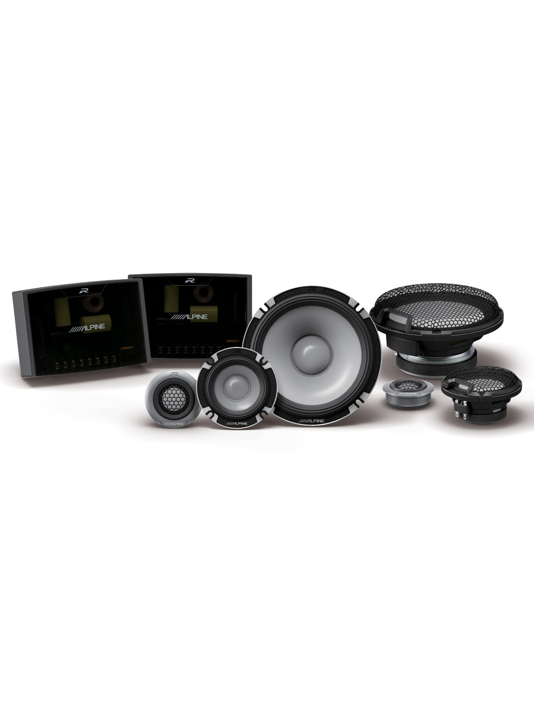 Alpine R2-S653 R-Series 6.5-INCH 3-WAY PRO Component Speaker