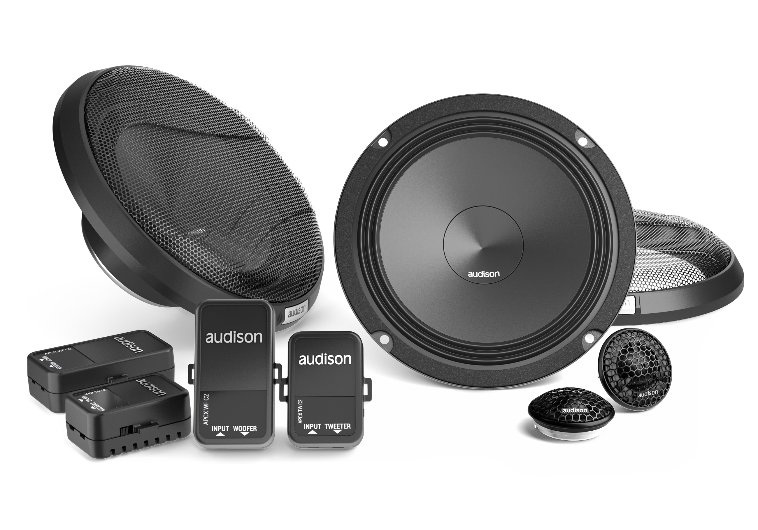 Audison - APK 165 - KIT 2Way AP 1+AP 6.5+Grilles