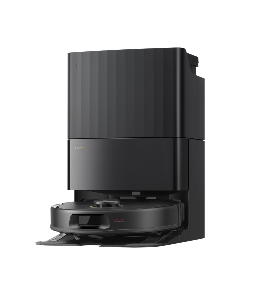 Roborock - Robotic Vacuum Cleaner+Empty Wash Fill Dock MODEL:RRE0PEE+EWFD36HRR,PID:QVRRS52-00 (Black)
