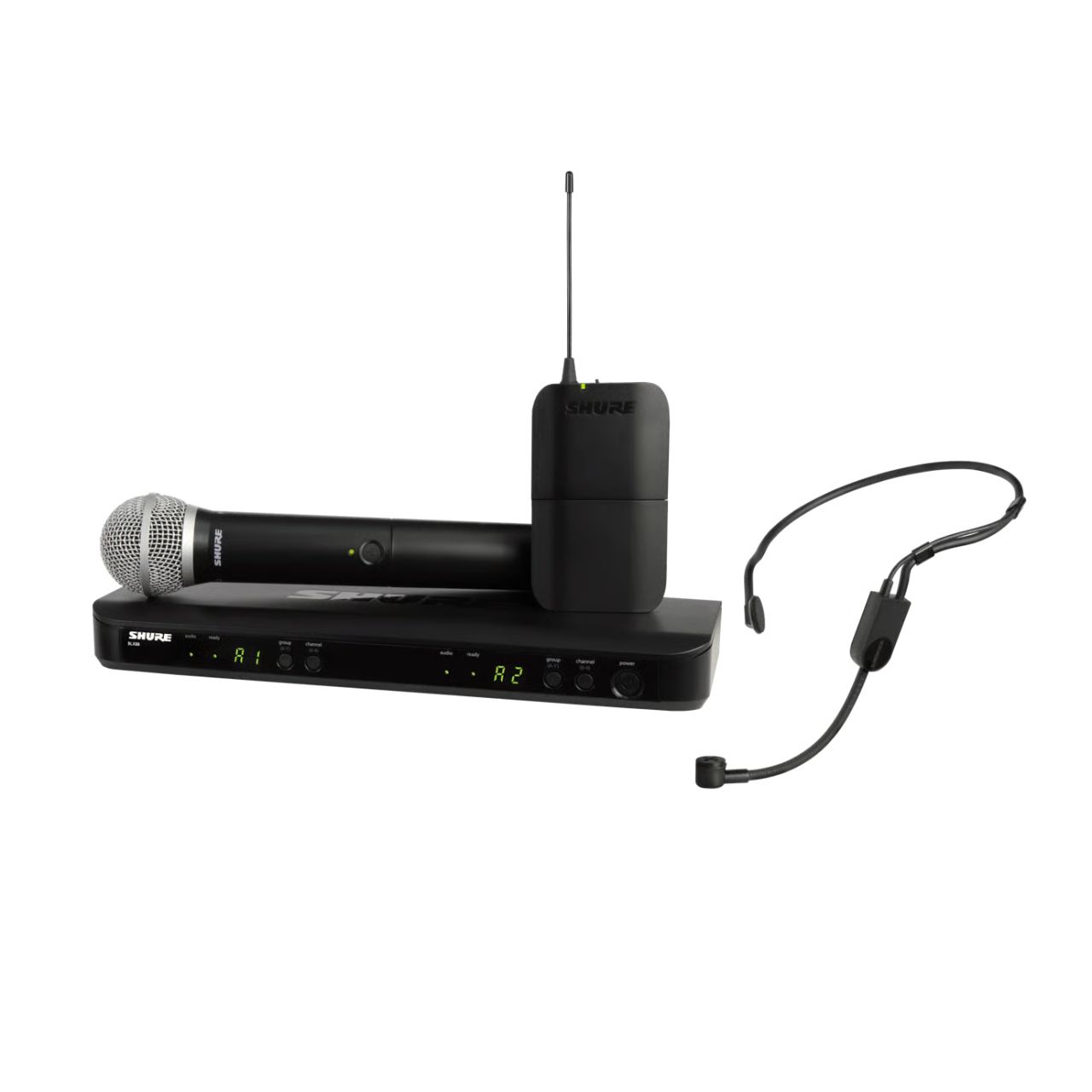 Shure BLX1288 Combo W/pga31 AND PG58