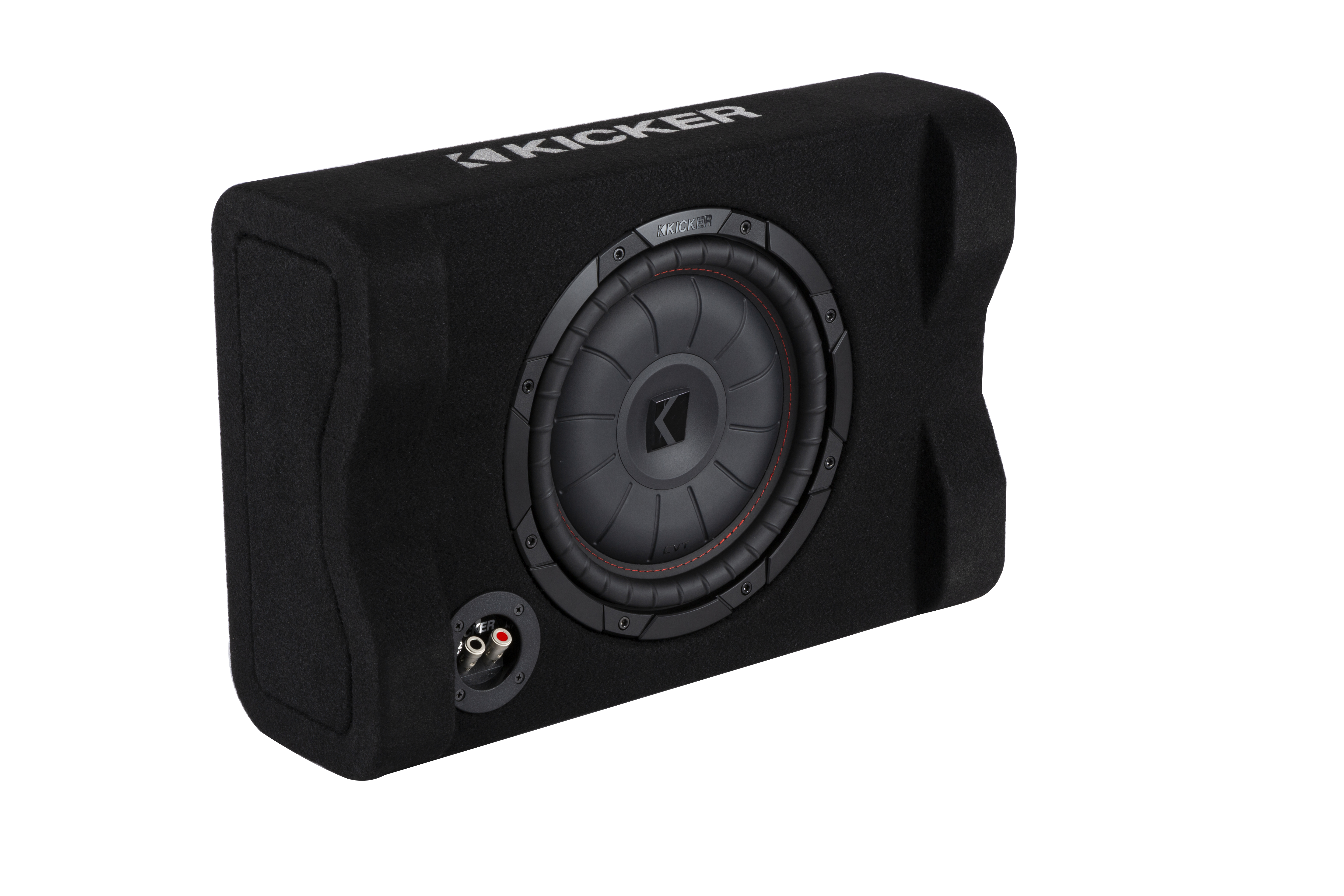 Kicker 48CVTDF102 DOWN-Firing 10 Inches Compvt 2-OHM Enclosure