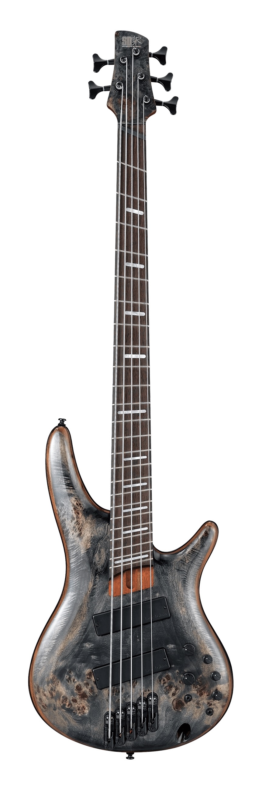 Ibanez SR BASS Workshop Series Poplar BURL TOP Bartolini® BH-2 PU