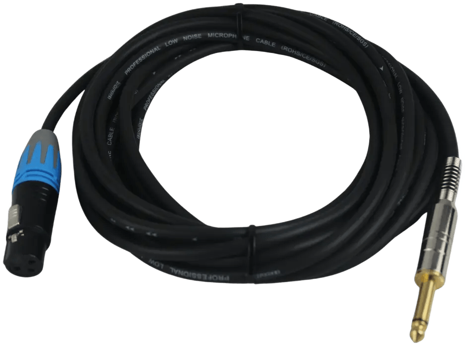 IMCJ10 XLR Female To Jack Male Microphone Cable - 10M