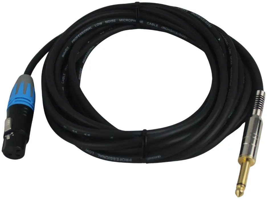 IMCJ10 XLR Female To Jack Male Microphone Cable - 10M