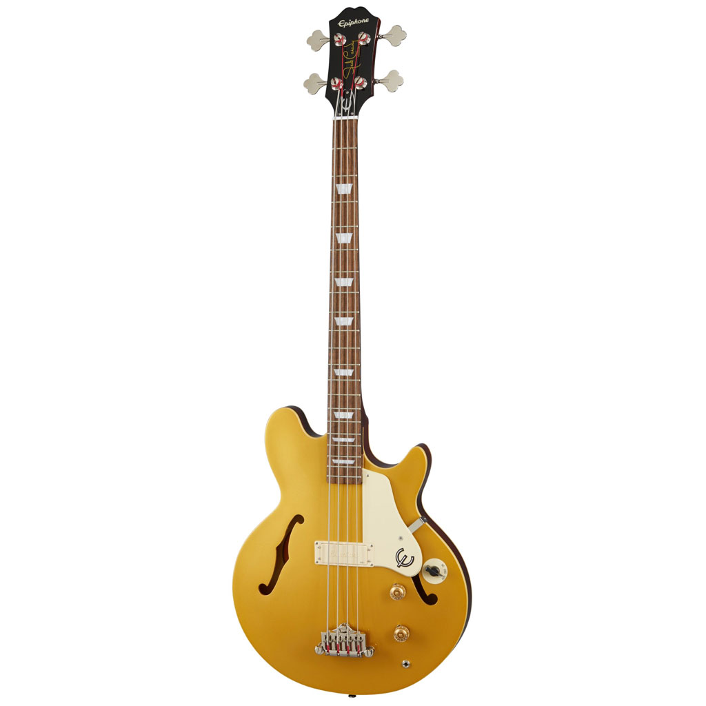 Epiphone EBJC-MG JACK Casady BASS Metallic GOLD