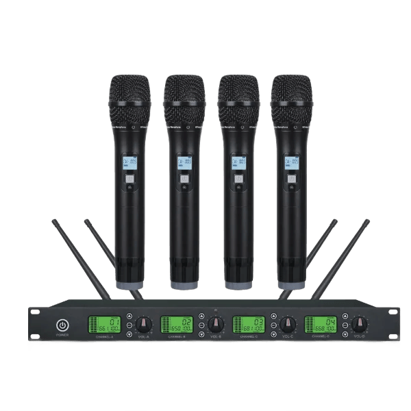 K-9004 4 Channel Wireless Microphone