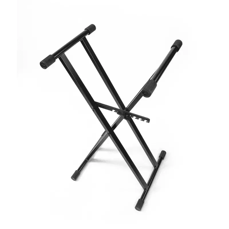 Athletic Keyboard Stand Double Brace 4.4KG Black 50KG LOAD Capacity