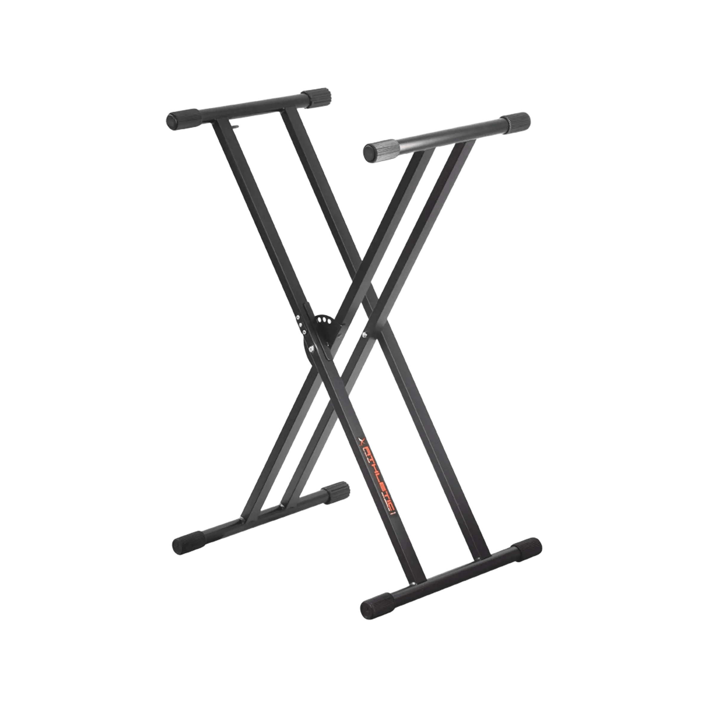 Athletic Keyboard Stand Double Brace 4.6KG Black 50KG LOAD Capacity
