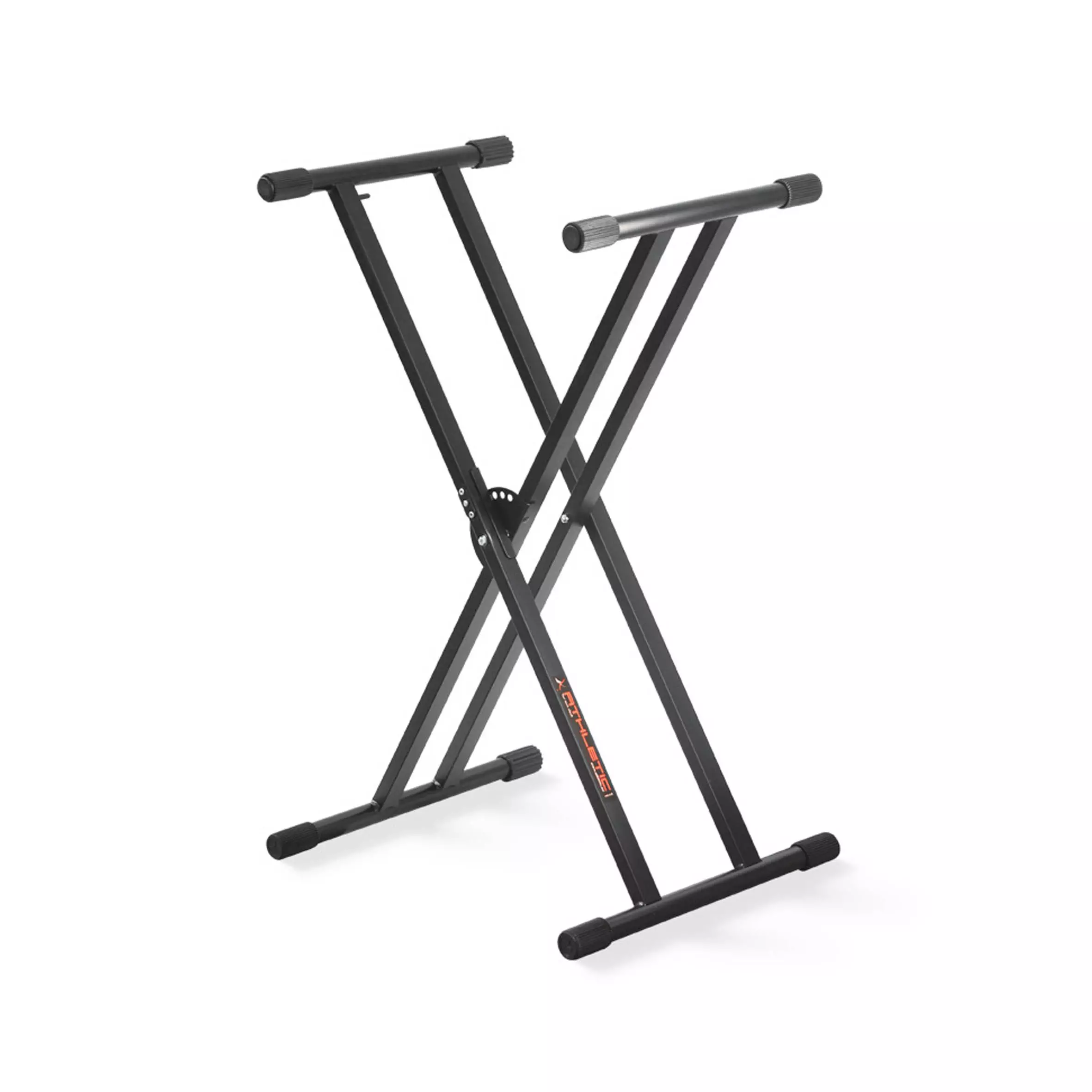 Athletic Keyboard Stand Double Brace 4.6KG Black 50KG LOAD Capacity