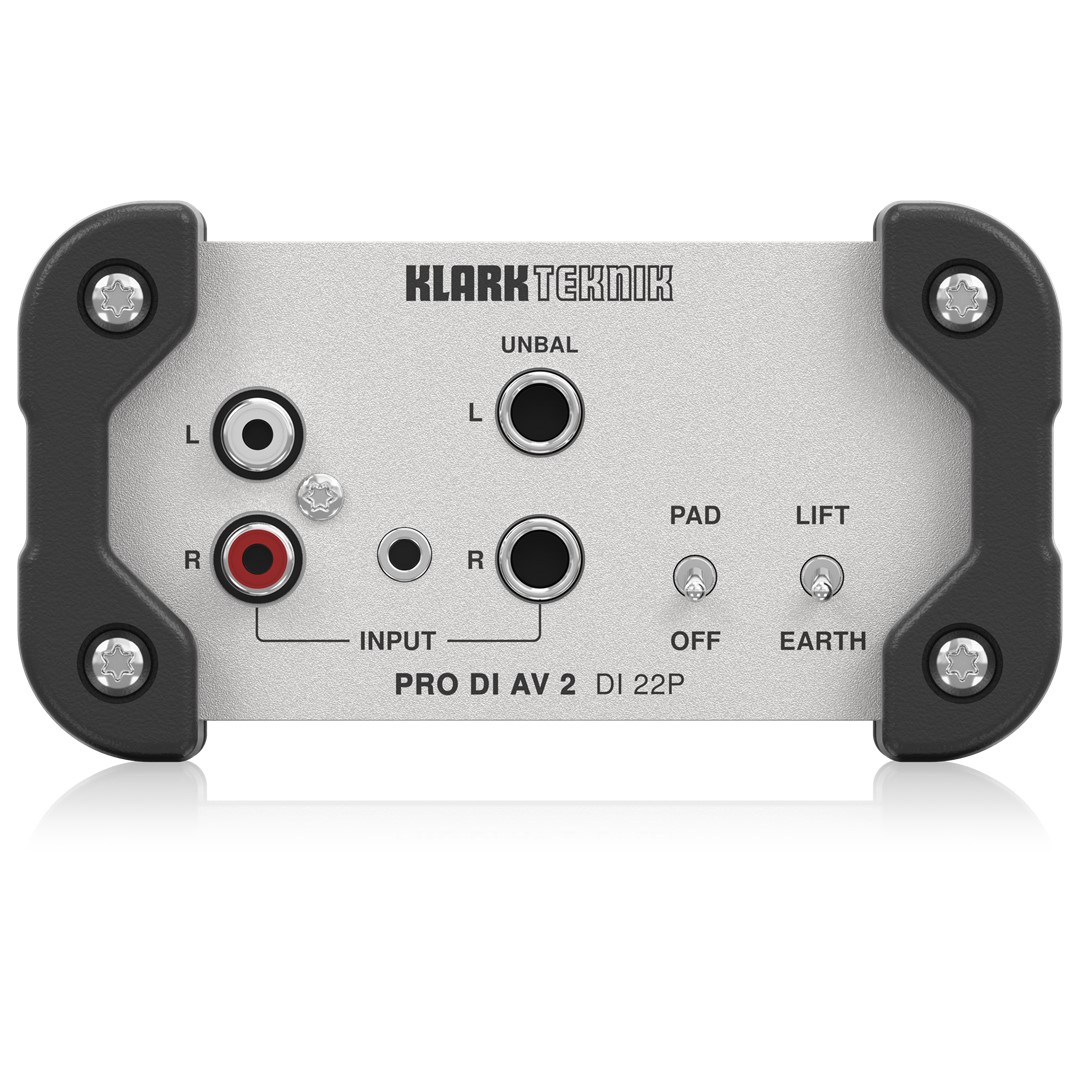 Klark Teknik DI-22P Passive Stereo DI BOX
