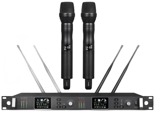 K-X1 2 Channel Wireless Microphone