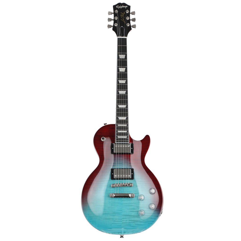 Epiphone Eilmf-BLF LES PAUL Modern Figured Blueberry FADE