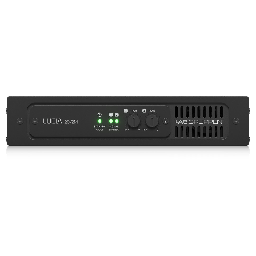 LAB Gruppen Lucia-120-2M Compact 2 X 60W Amplifier