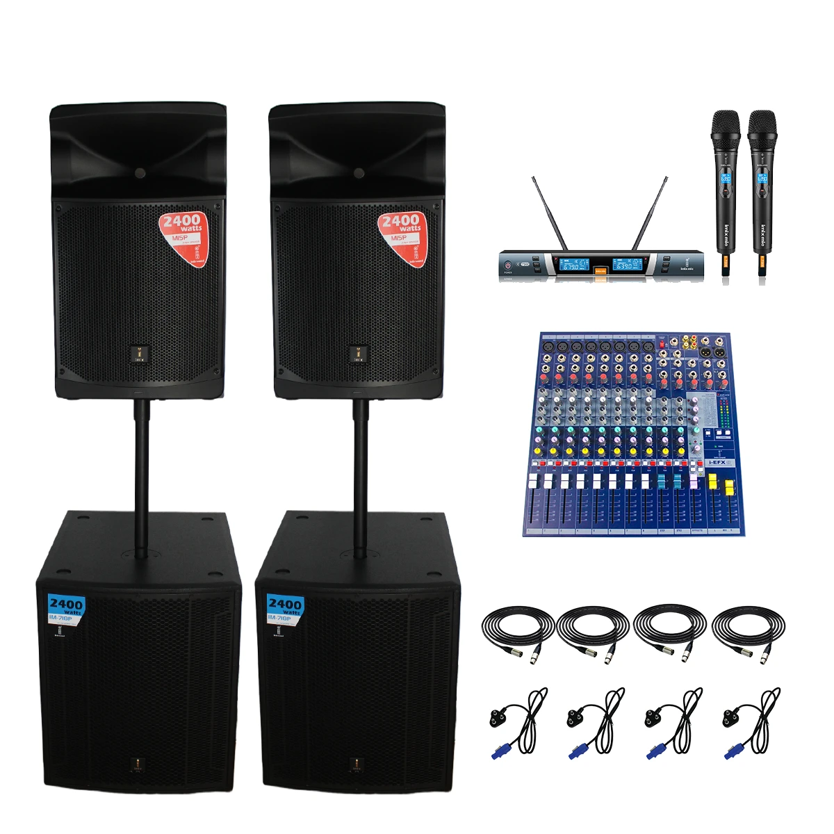 M15P and IM718P Active Speaker Combo