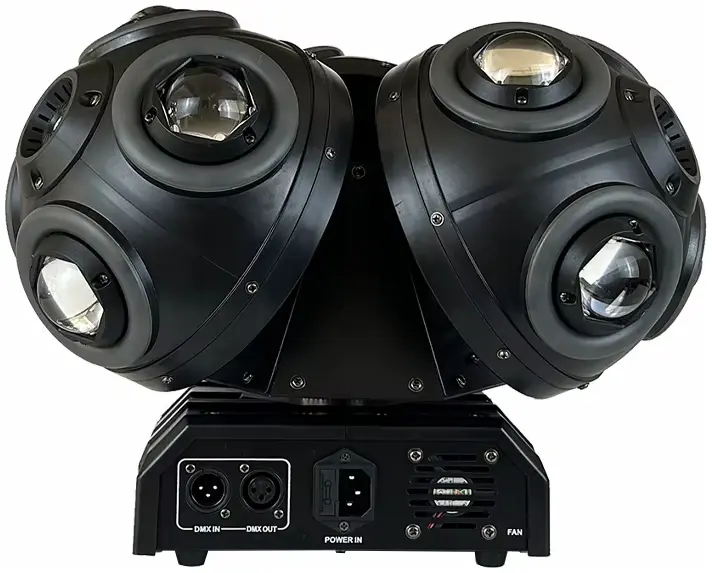 Trinova 3 Heads Rotation Football Moving Head Light
