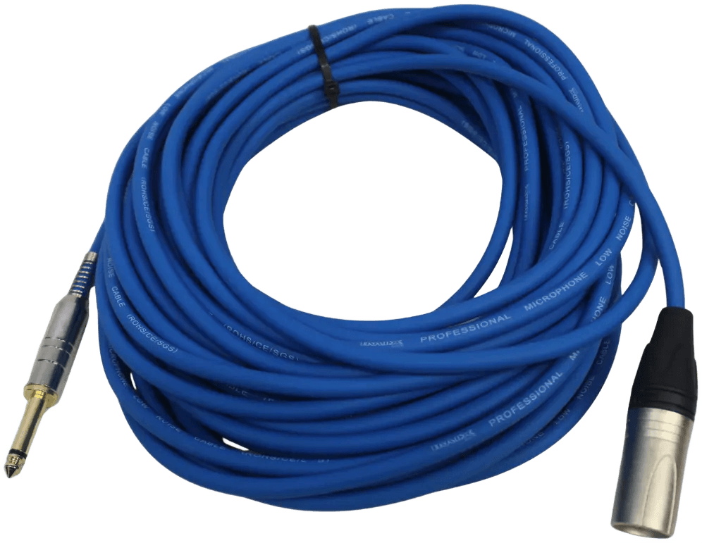 MCJ15 XLR M TO JACK-M Microphone Cable 15M