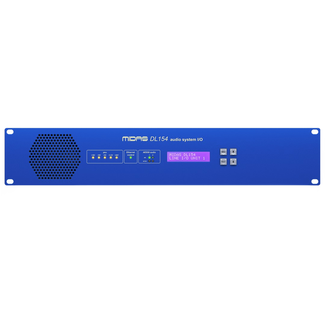 Midas DL154 8 Input 16 Output Stage Box