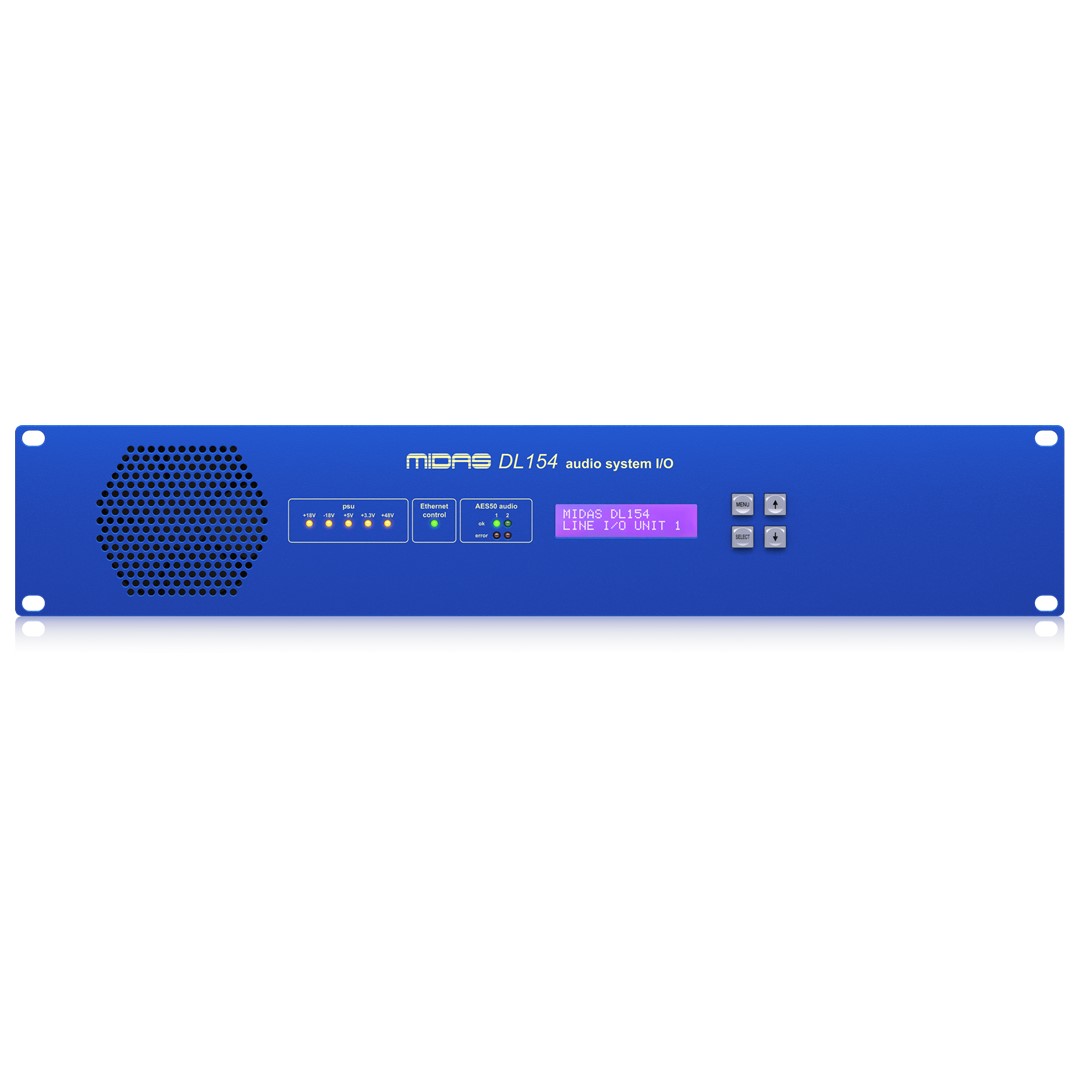 Midas DL154 8 Input 16 Output Stage Box