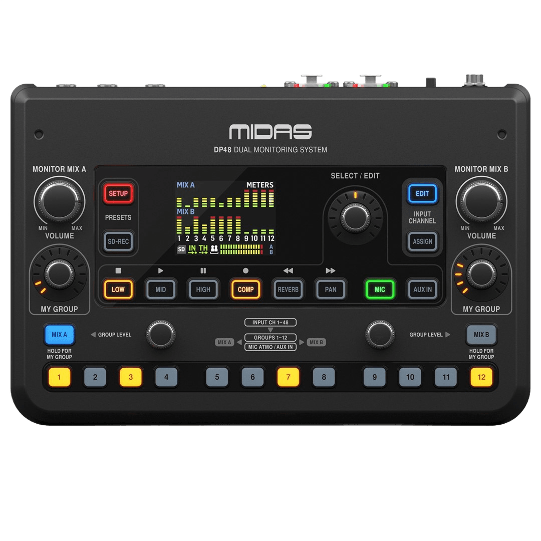Midas DP48 Dual 48-Channel Personal Monitor Mixer
