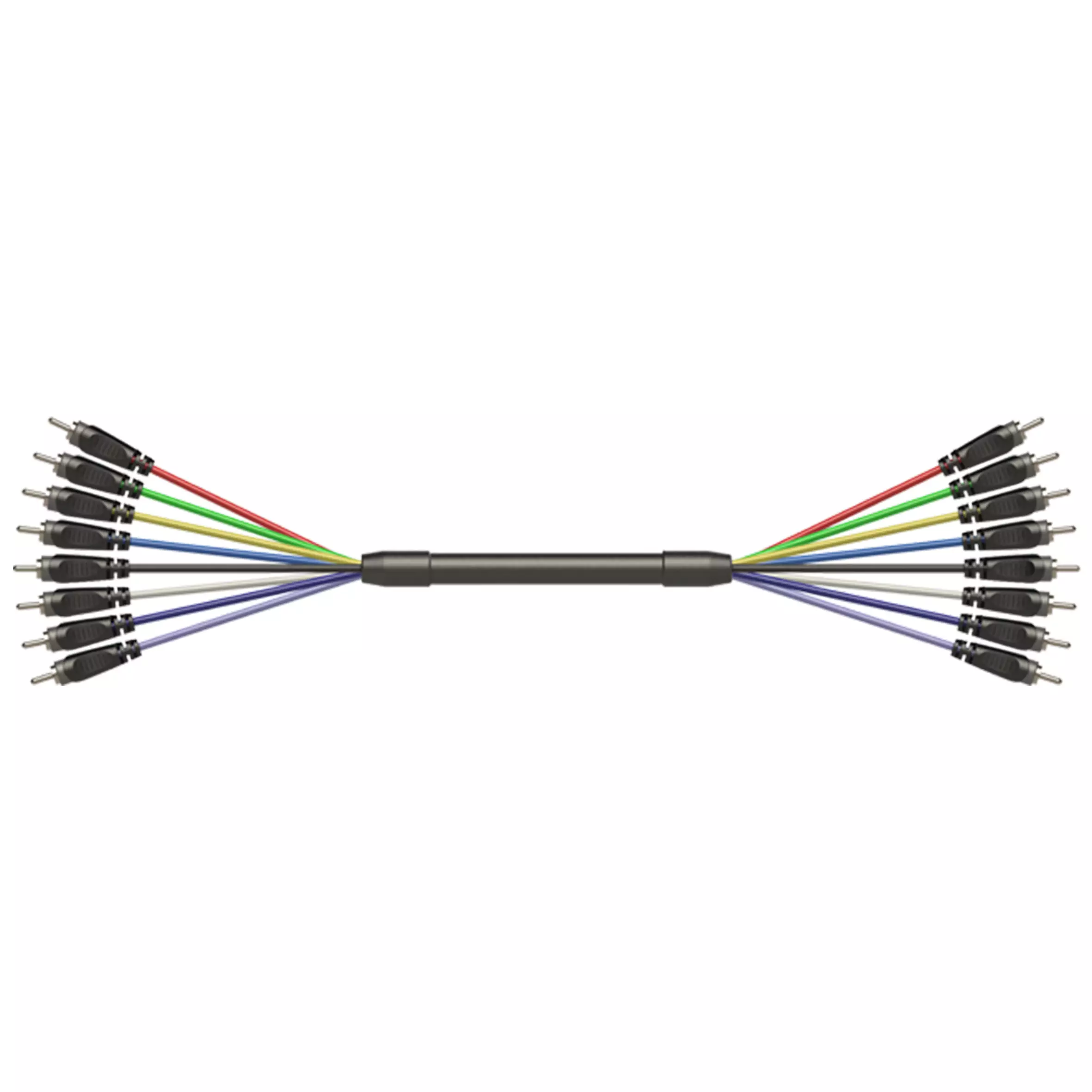 Roxtone Signal LEAD 8X RCA MALE 8X RCA MALE 6M