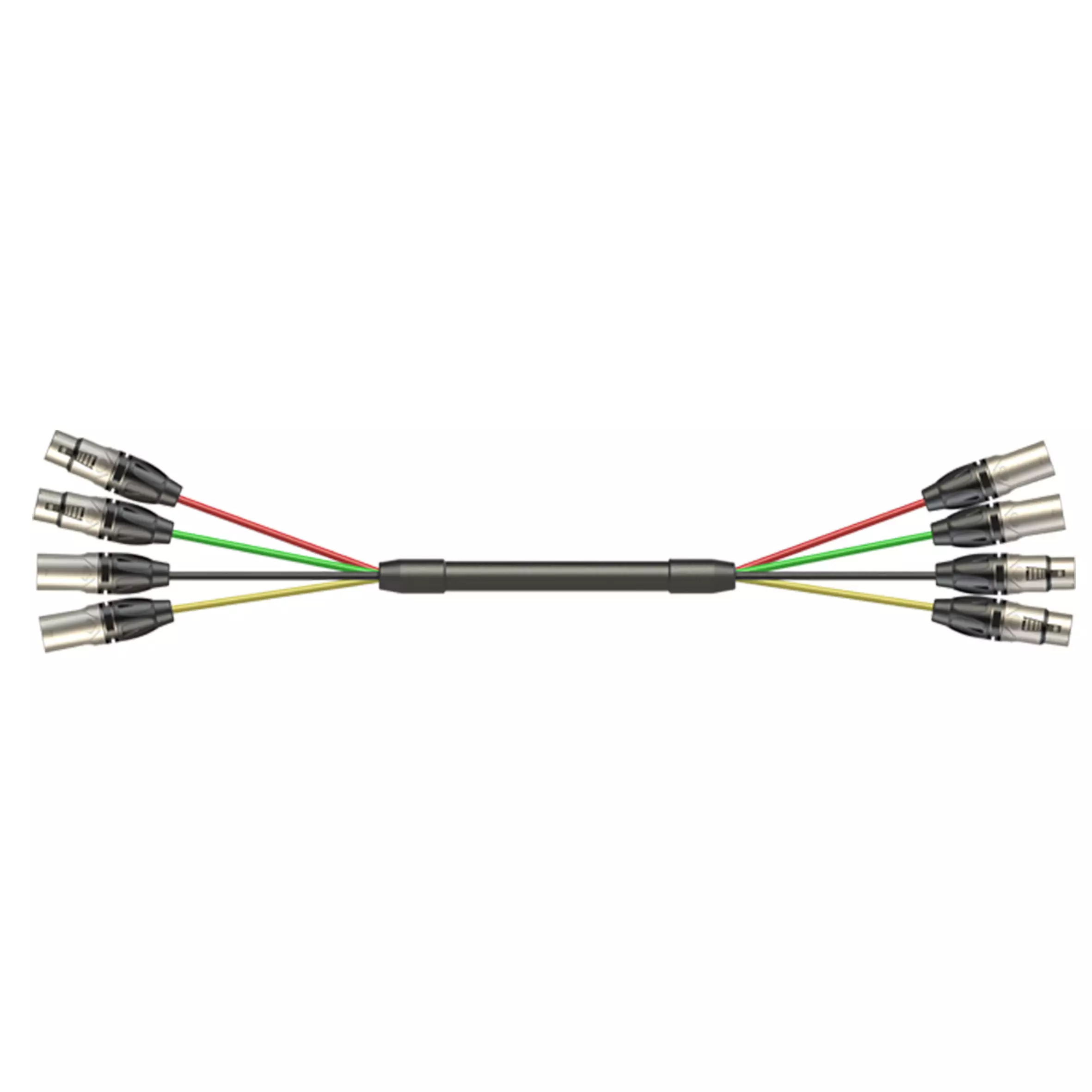 Roxtone Signal LEAD 2X XLR MALE 2X XLR Female 2X XLR MALE 2X XLR Female 3M