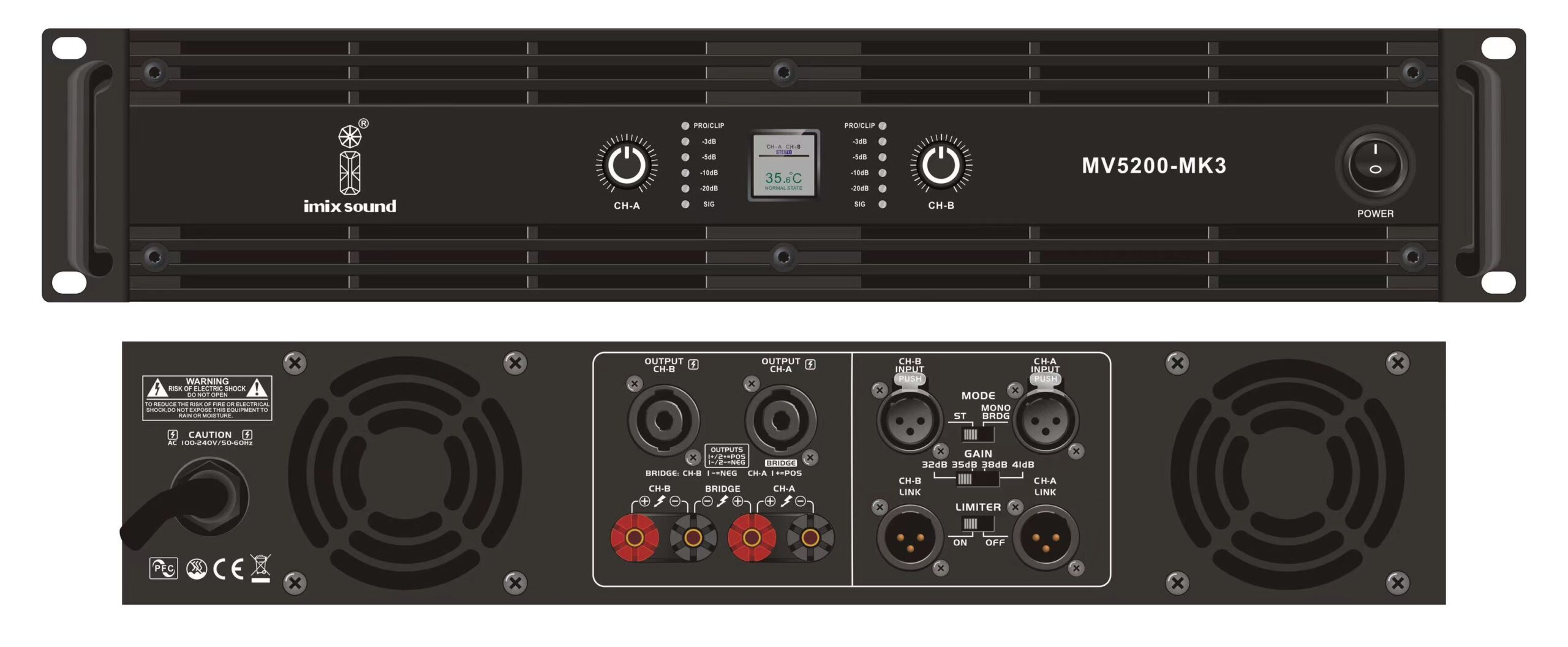 MV5200-MK3 Power Amplifier