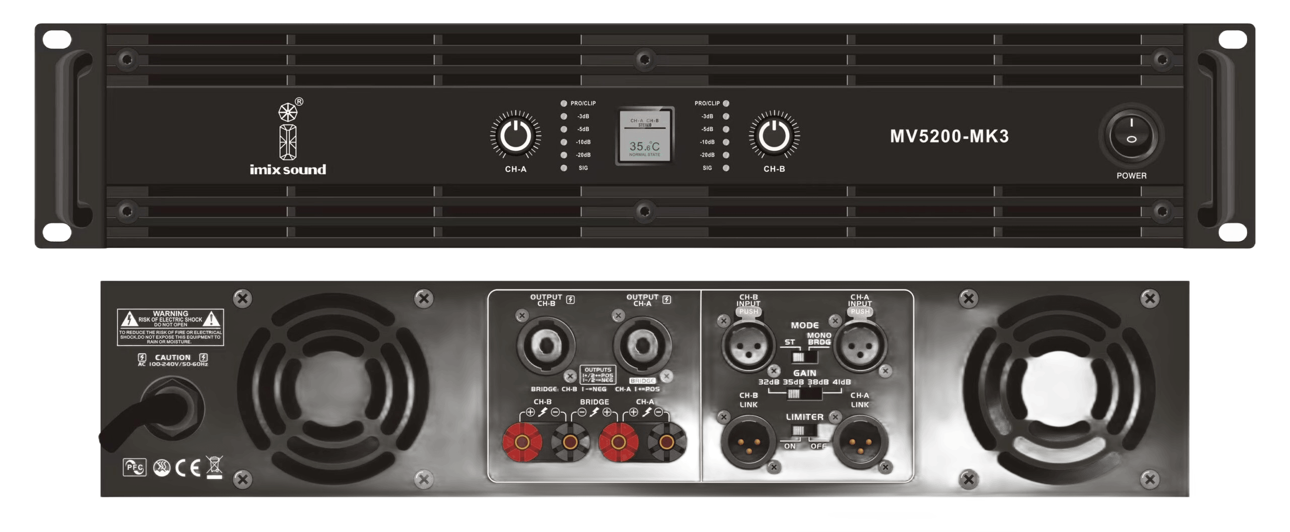 MV5200-MK3 Power Amplifier
