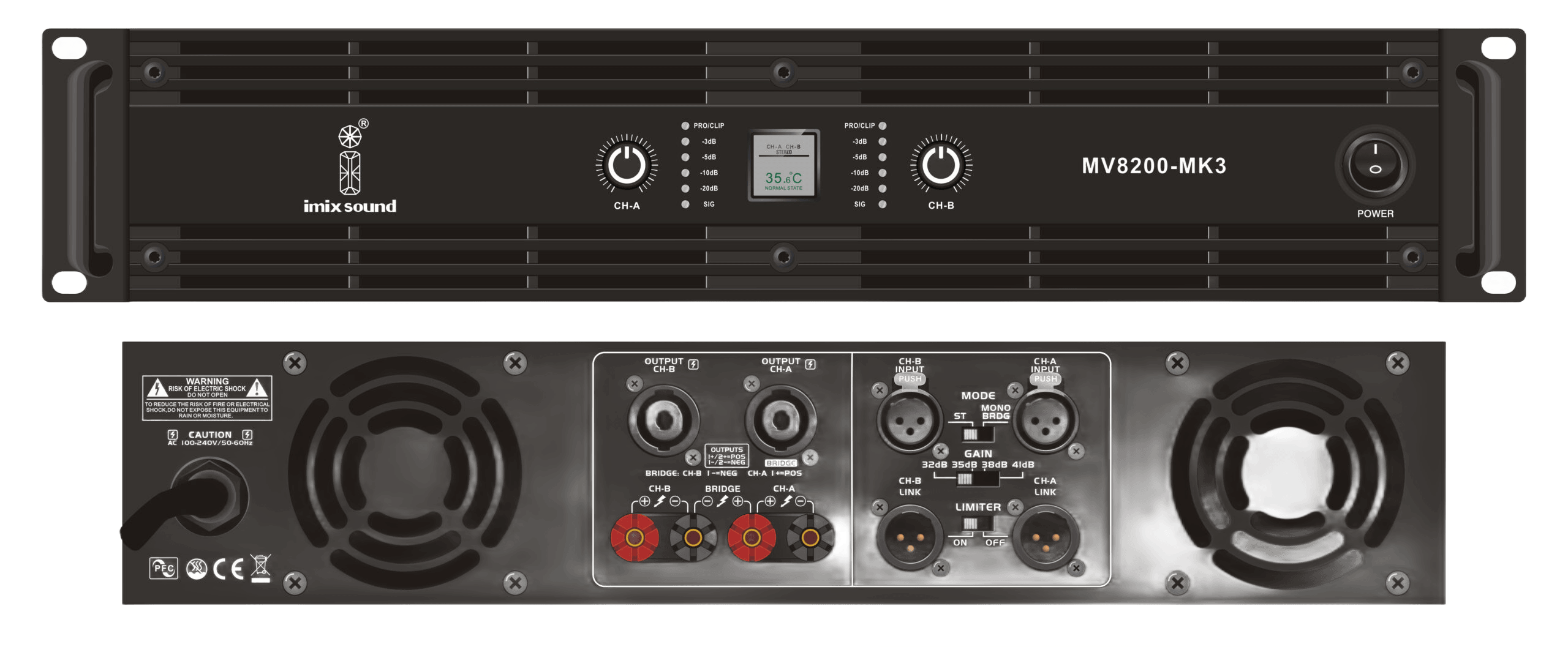 MV8200-MK3 Power Amplifier