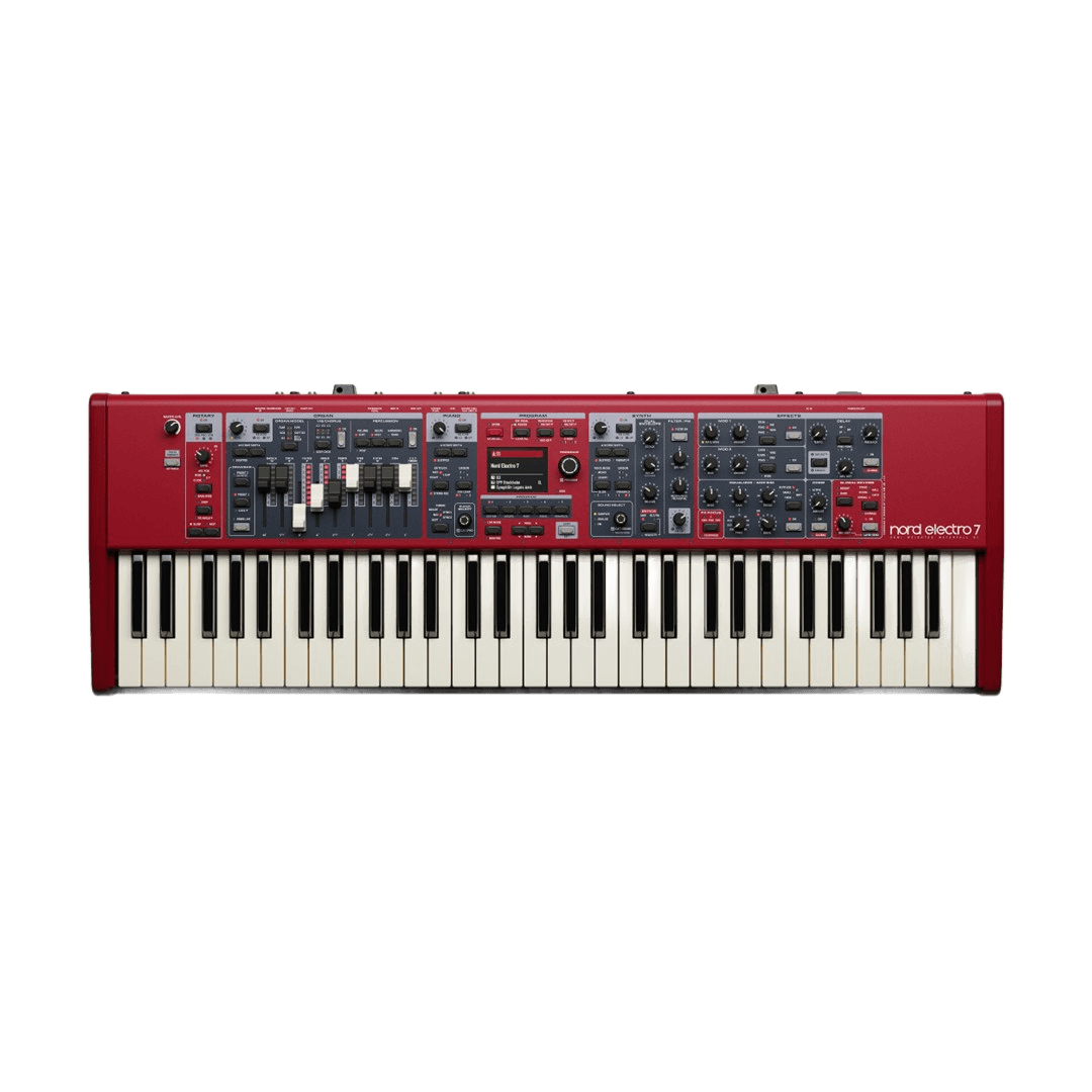 NORD Electro 7 61 61-NOTE SEMI-Weighted Waterfall Keybed