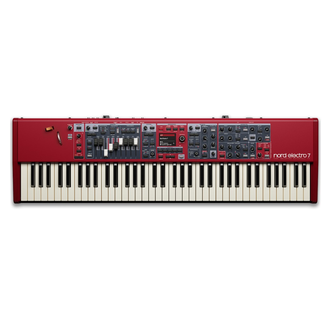 NORD ELECTRO 7 73‑note Semi‑Weighted Waterfall Keybed