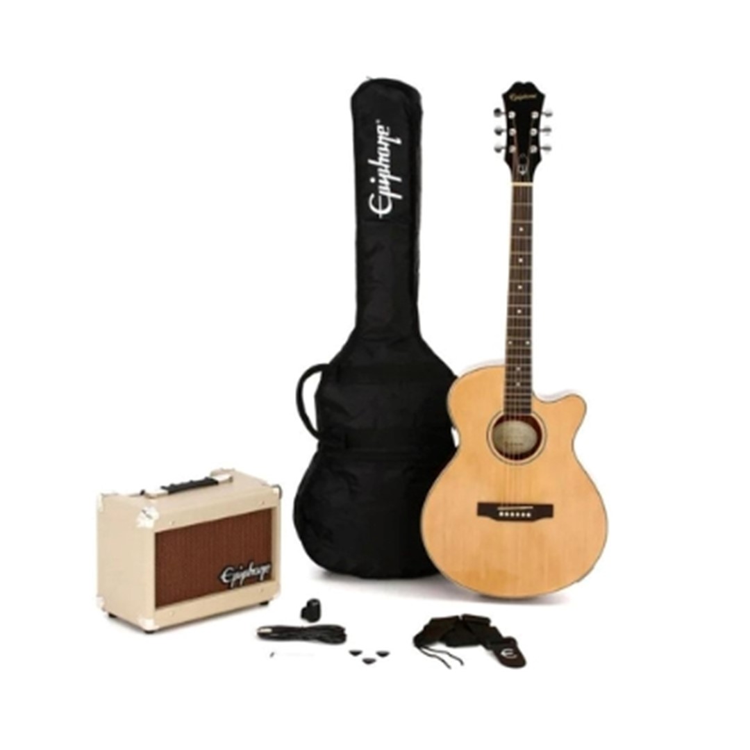 Epiphone PPGR-EEP4-NA PR-4E Acoustic/electric Player PACK