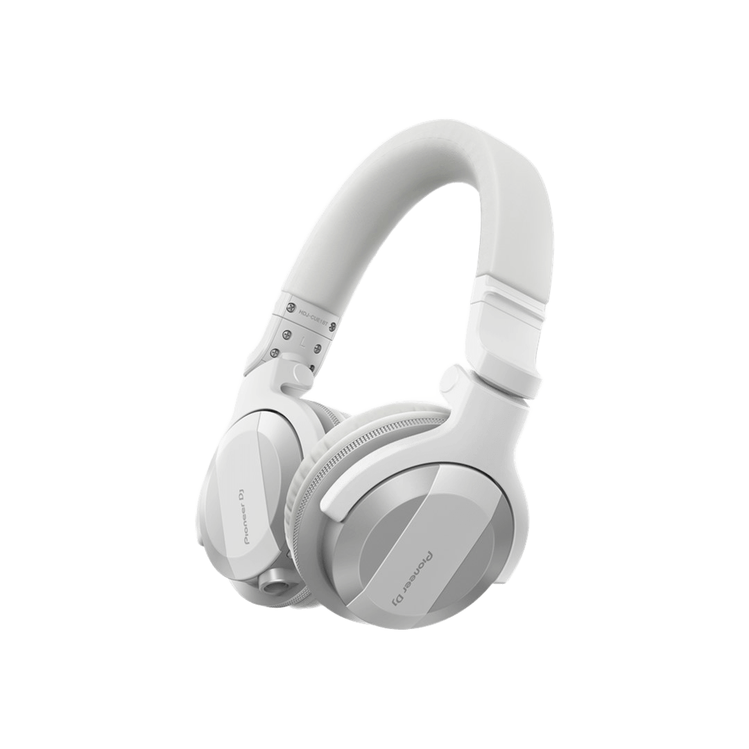 Pioneer DJ HDJ-CUE1BT-W Bluetooth DJ Headphones (White)