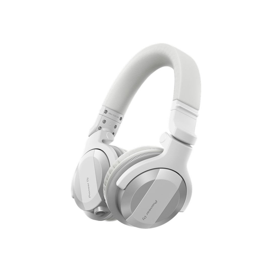 Pioneer DJ HDJ-CUE1BT-W Bluetooth DJ Headphones (White)