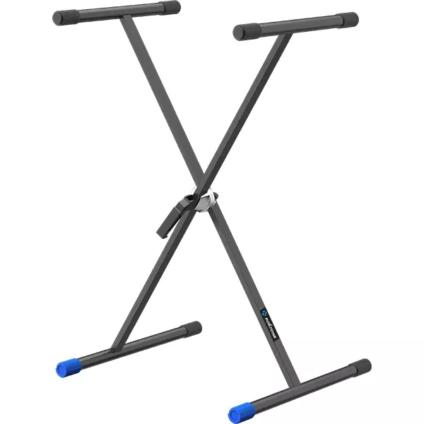 Roxtone Keyboard Stand Single Brace 3KG Black 50KG LOAD Capacity