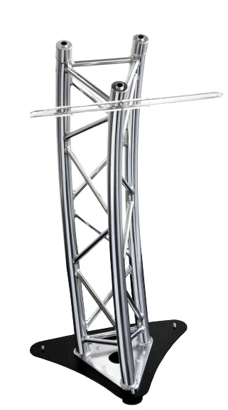Silver Aluminum Podium
