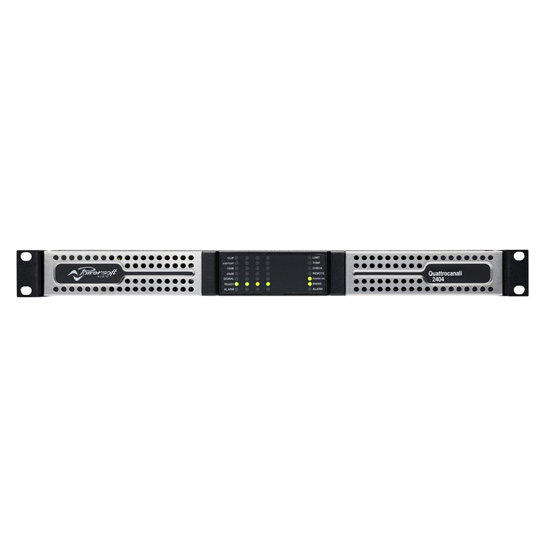 Powersoft Quattrocanali 2404 2400W/4-channel Amplifier