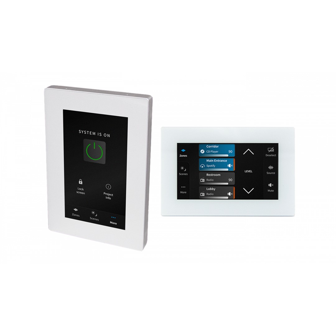 Powersoft WM Touch 4.3″ White WALL-Mounted Touch Screen
